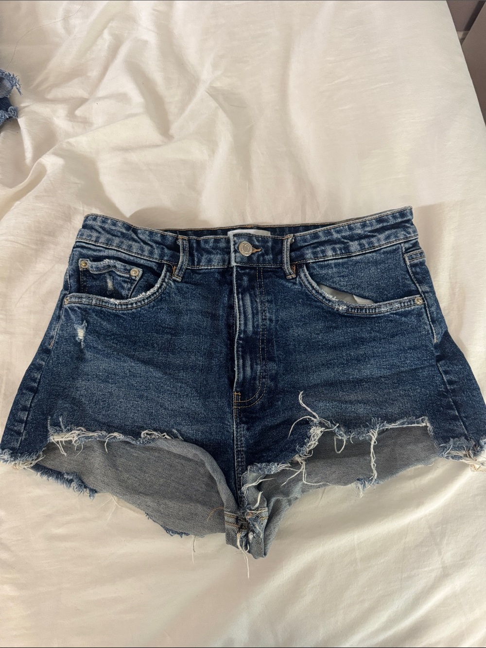 Zara denim shorts